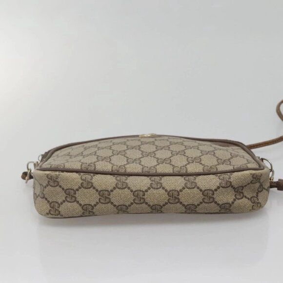 GUCCI GG Supreme Shoulder Bag PVC Beige Gold 56 02 068 Auth ep10564 - Picture 6 of 16